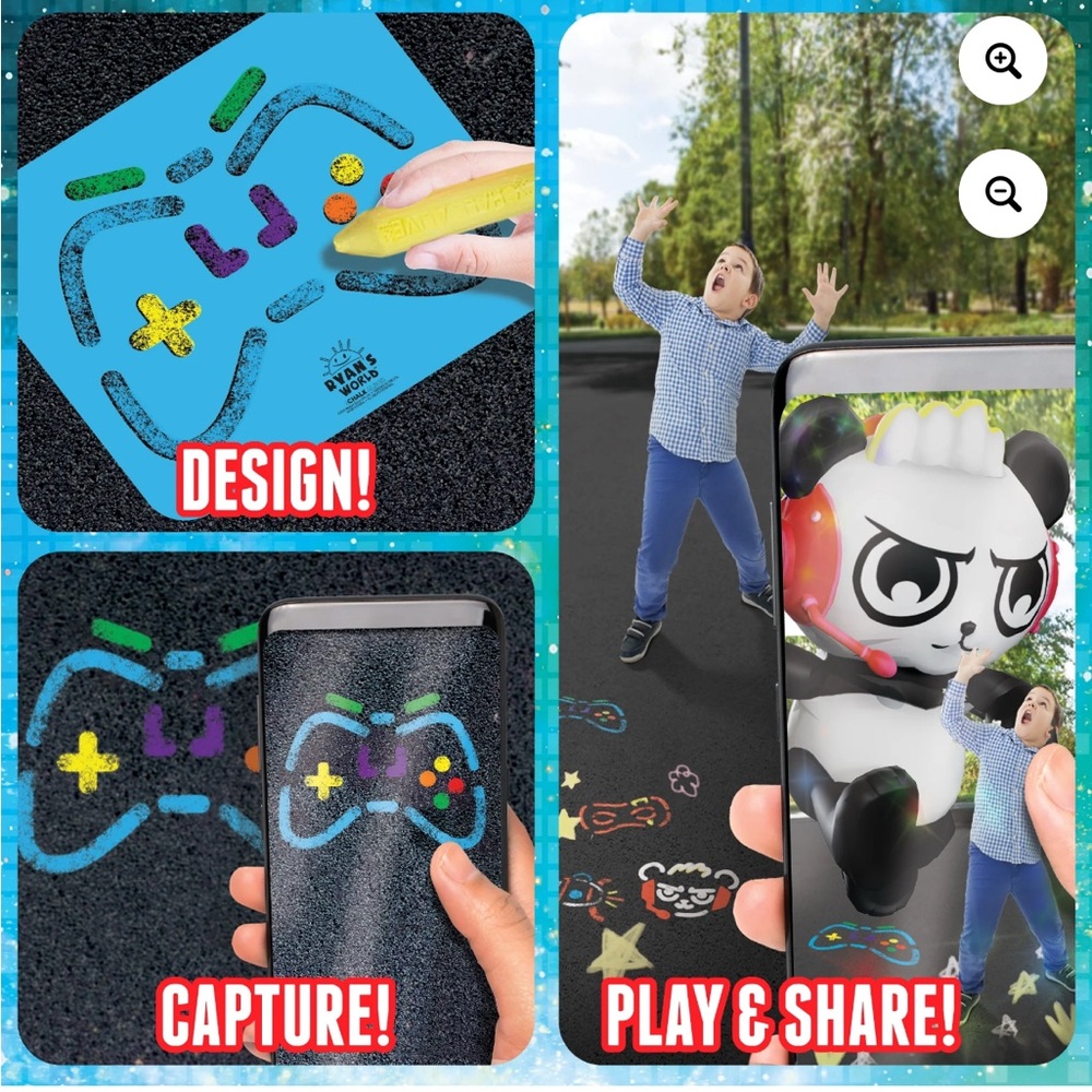 Interactive Chalk Set - Multicolor - Picture 4 of 7
